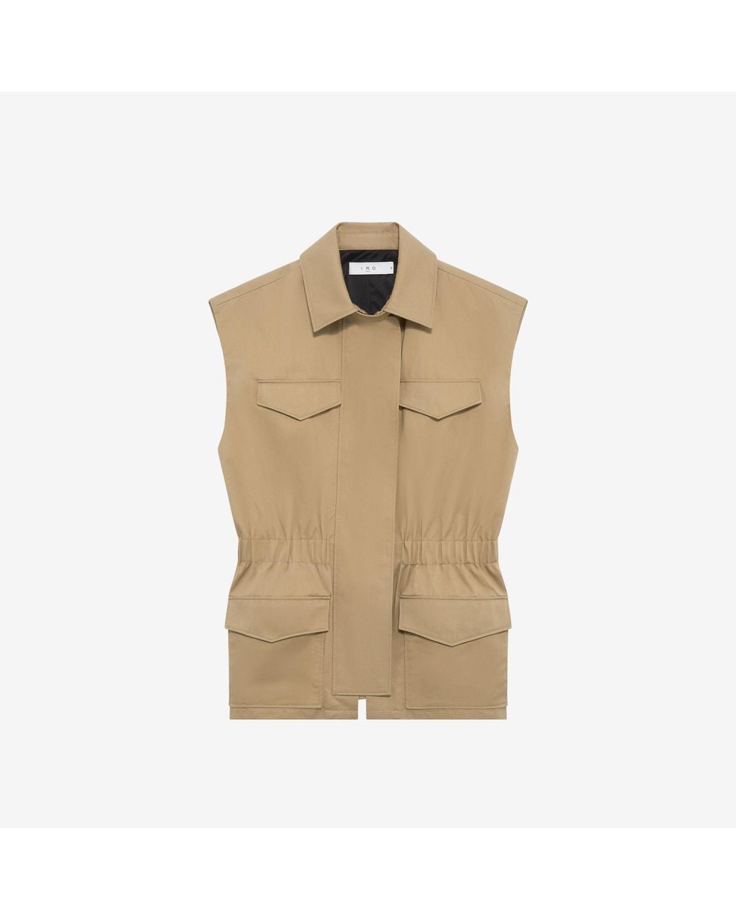 IRO Natural Sleeveless Jacket