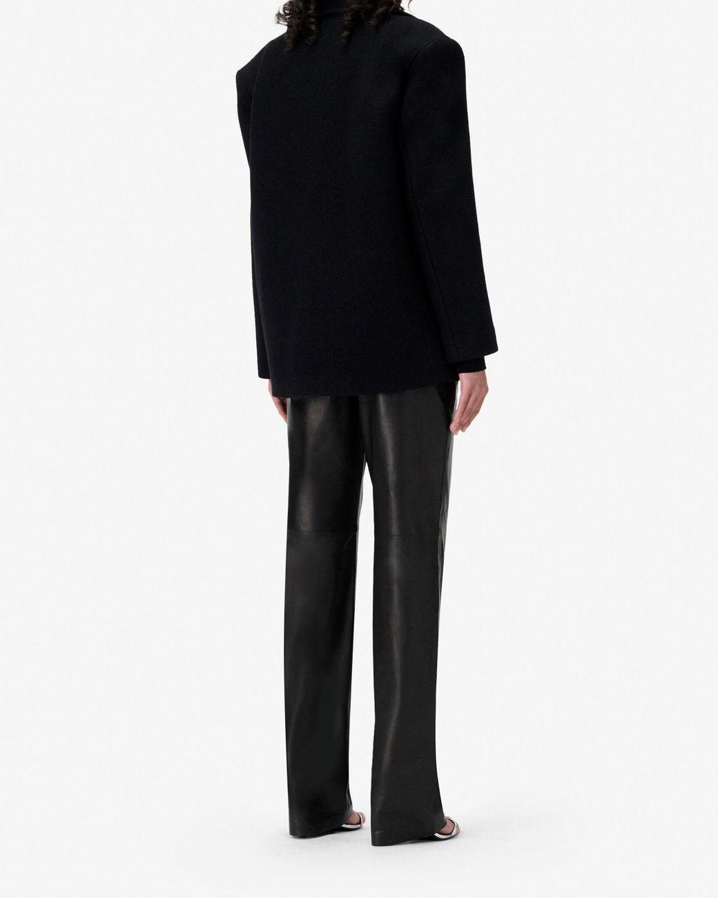 CABAN DROIT IRO en coloris Black