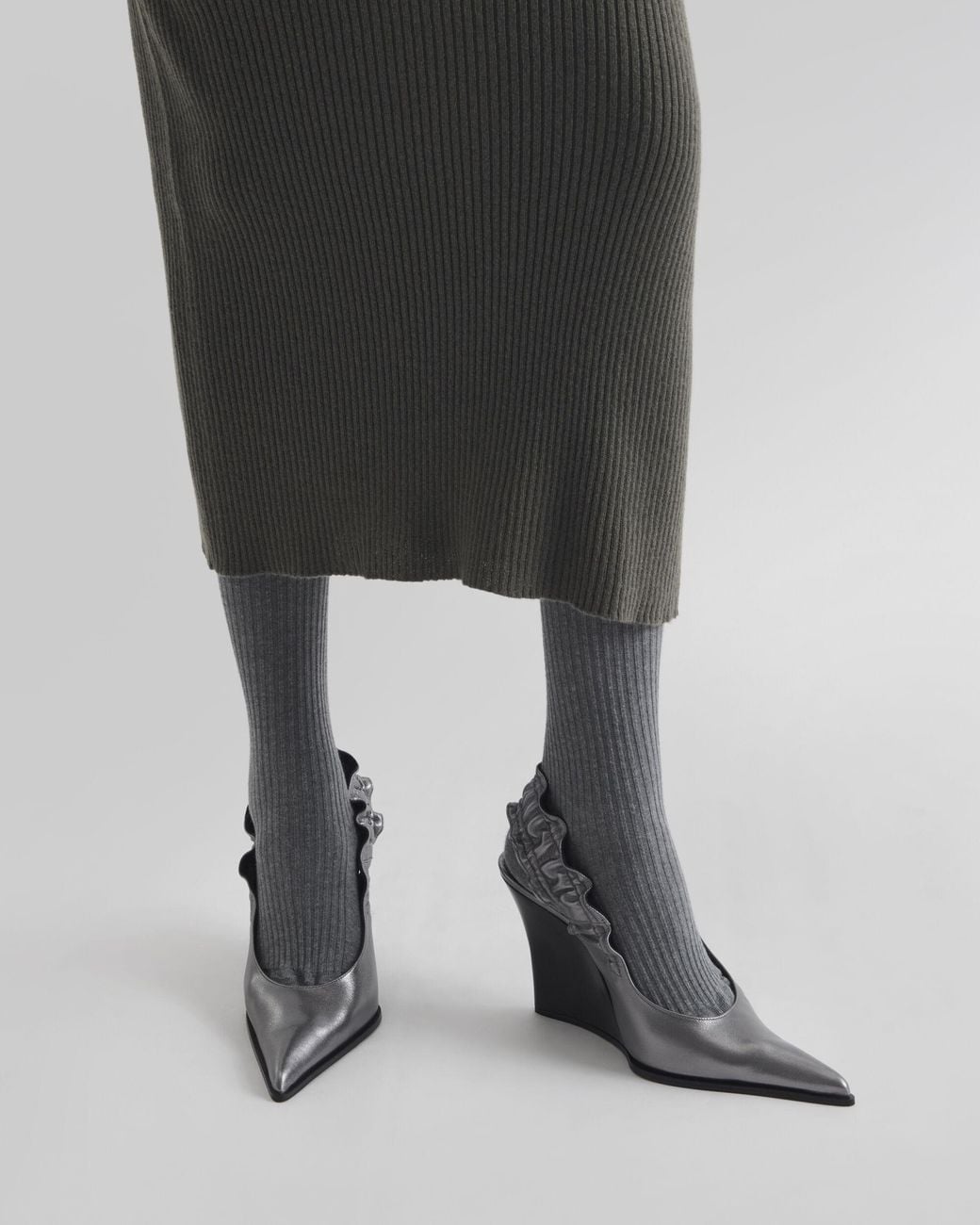 SLINGBACKS SMOCK IRO en coloris Metallic