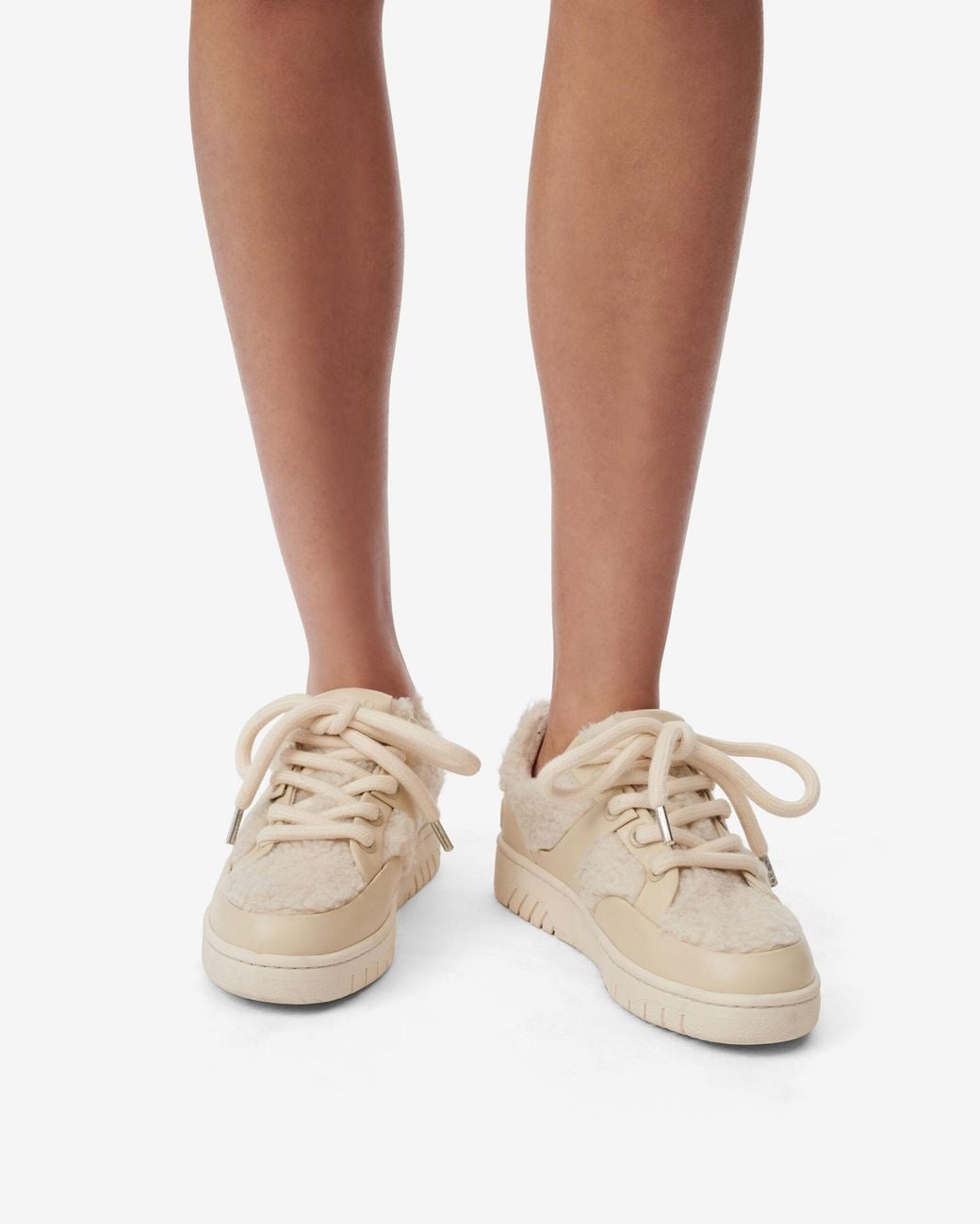 SNEAKERS SHEARLING IRO en coloris White