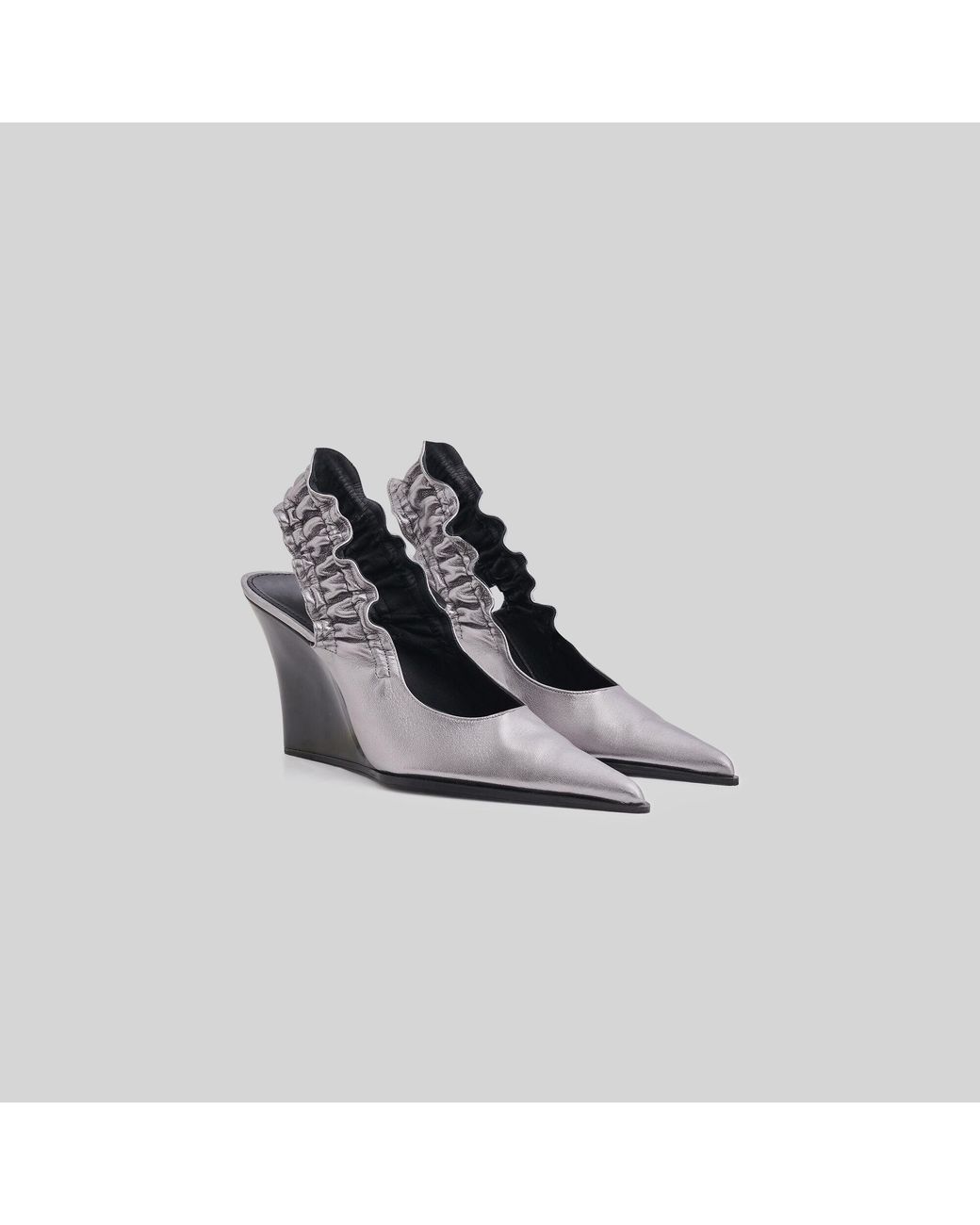SLINGBACKS SMOCK IRO en coloris Metallic