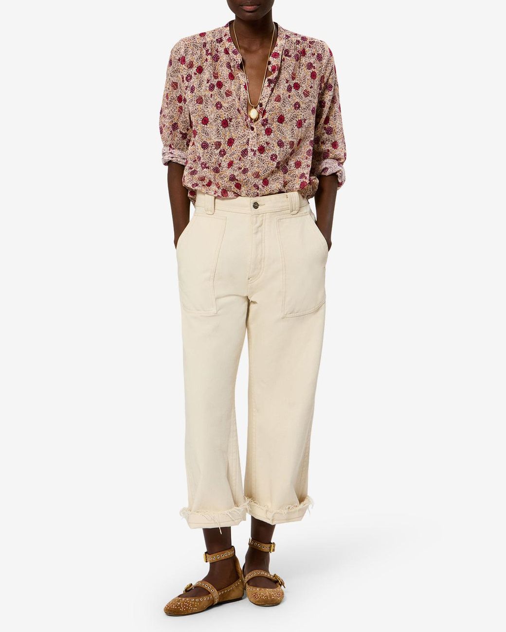 Isabel Marant White Blouse Maria