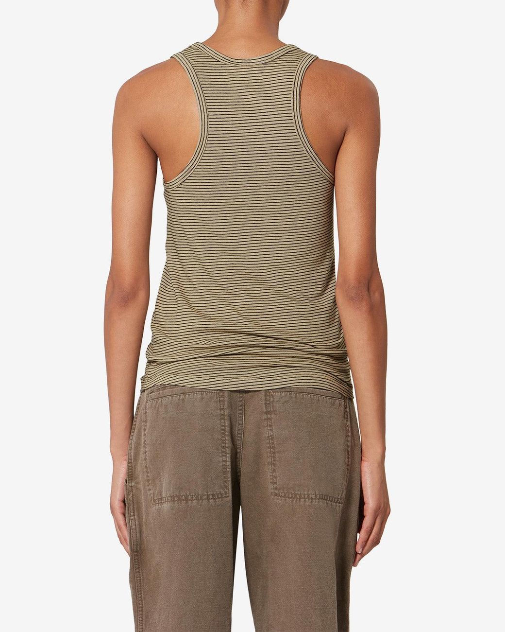 Isabel Marant White Thea Tank Top