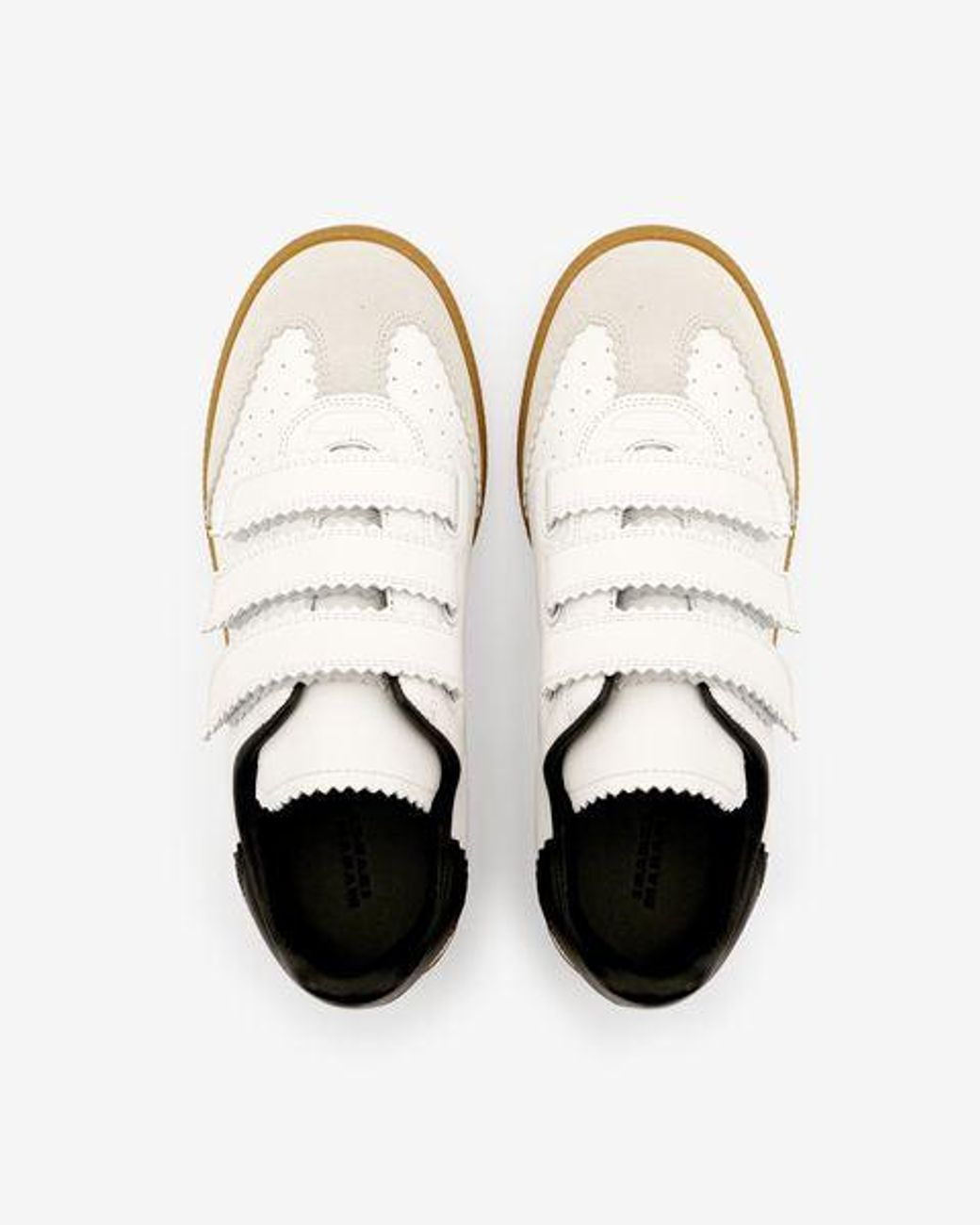 Isabel Marant White Beth Leather Sneaker