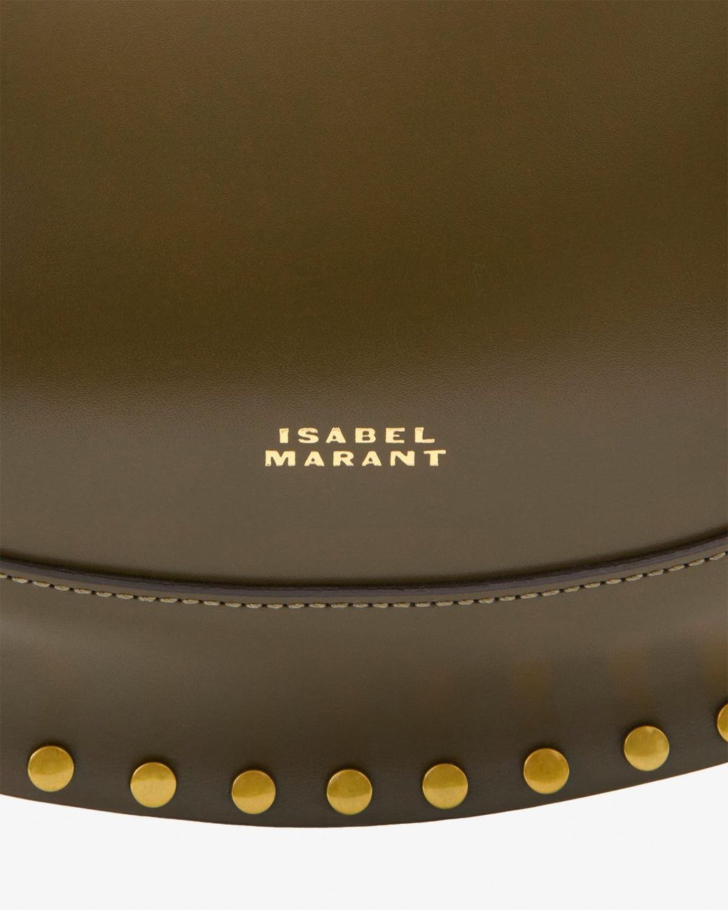 Isabel Marant Green Oskan Moon Bag