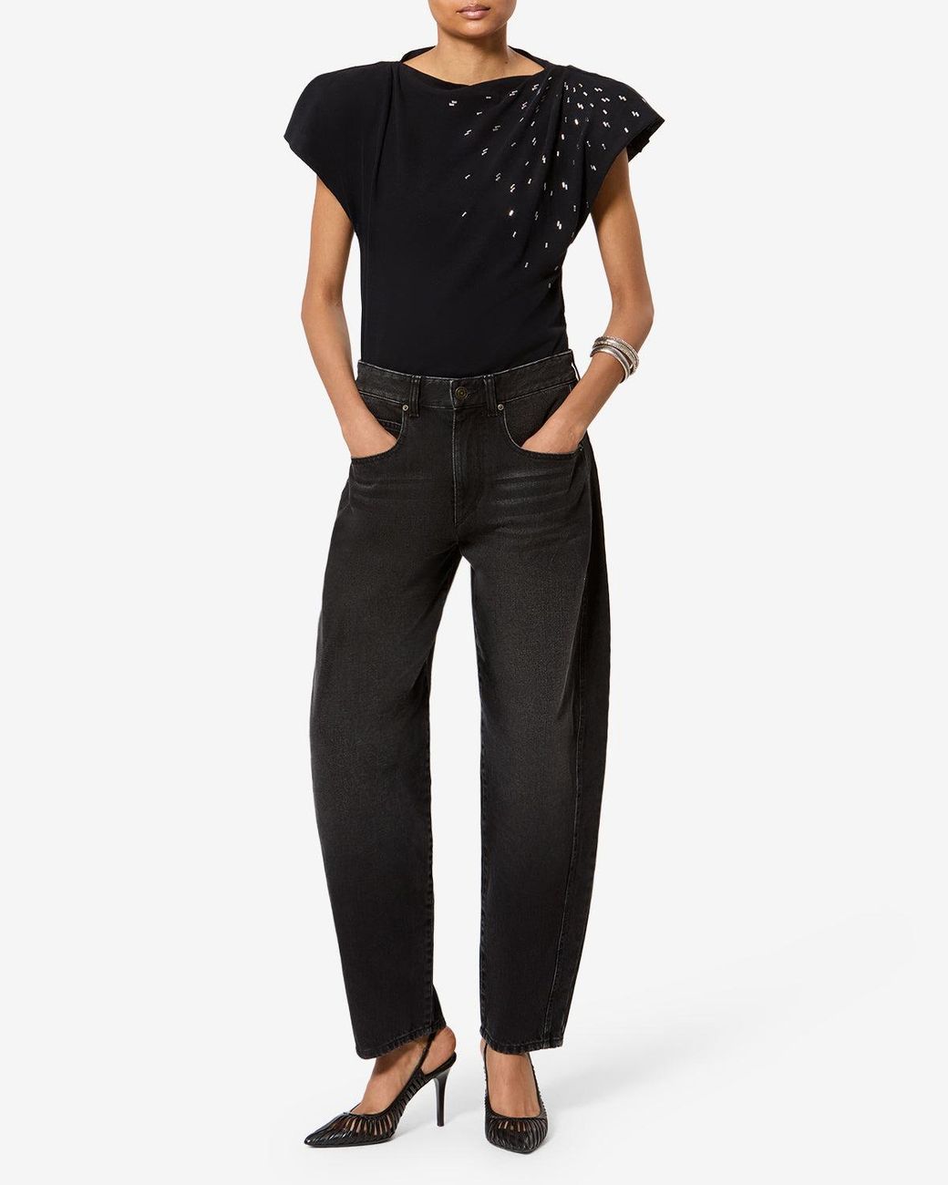 Isabel Marant Blue Sebani T-Shirt