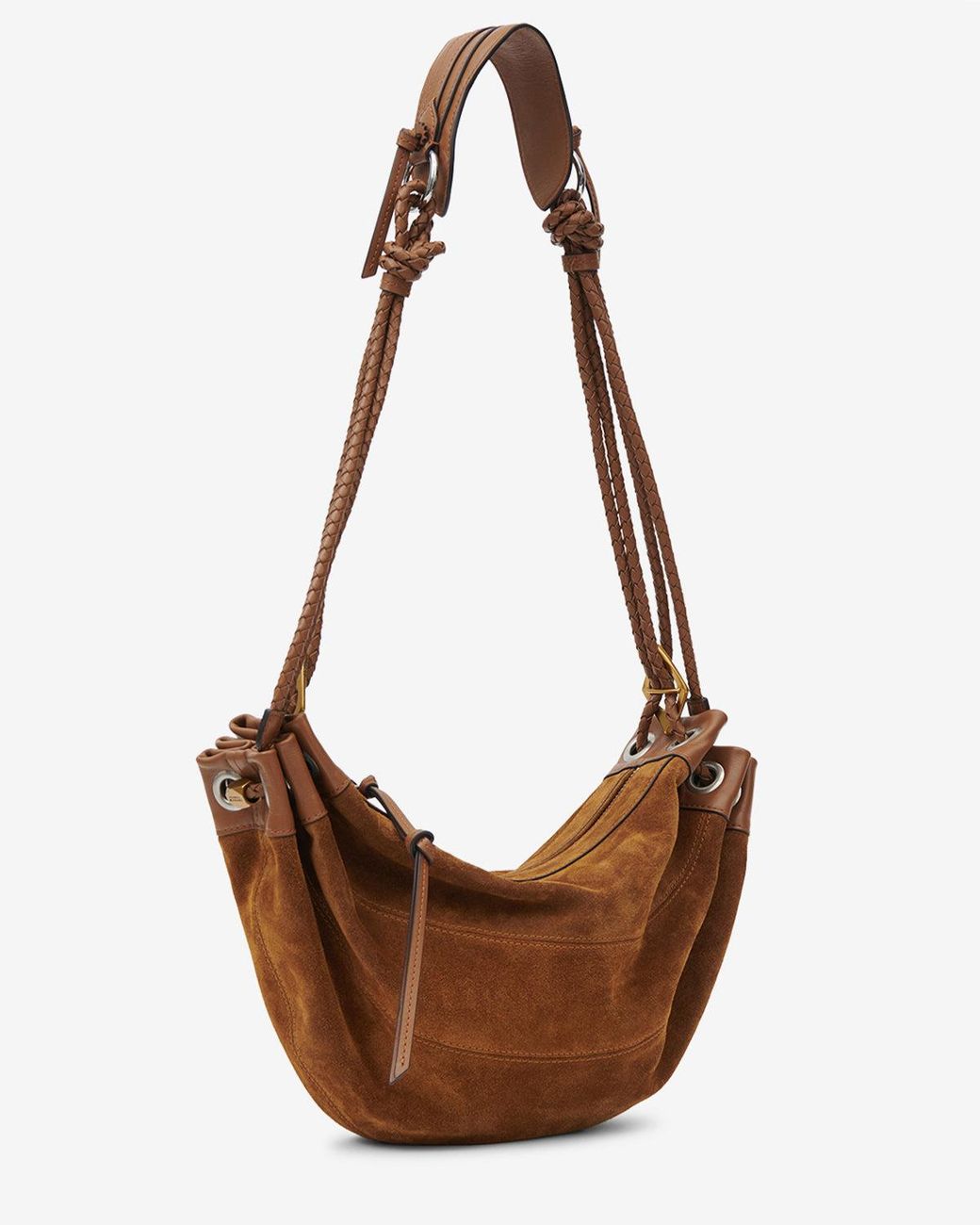 Isabel Marant Brown Maia Medium Suede Bag
