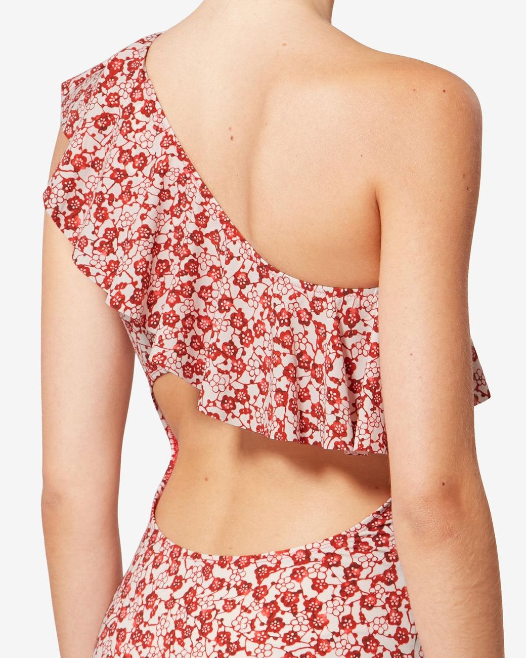 Isabel Marant White Sicilya Swimsuit