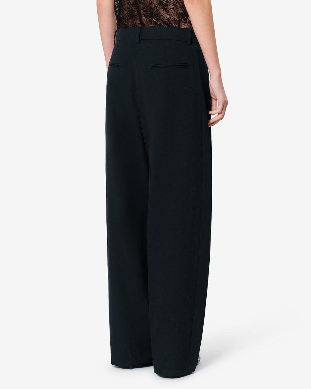 Isabel Marant Blue Lyda Wool Pants