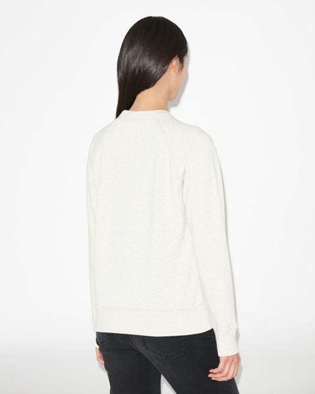 Isabel Marant White Milla Sweatshirt