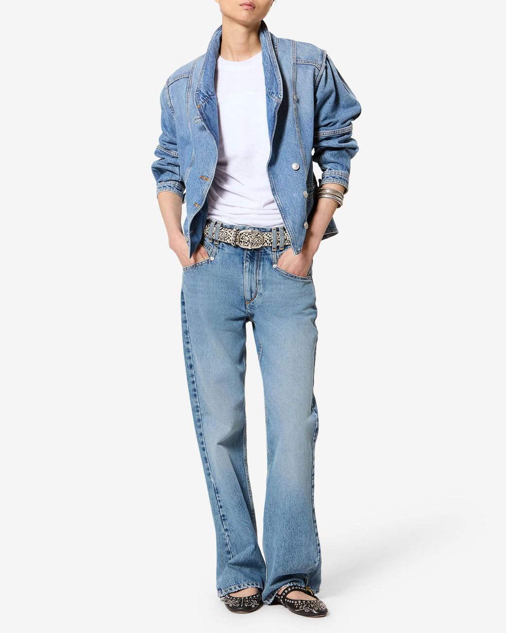 Isabel Marant Blue Belvia Jeans