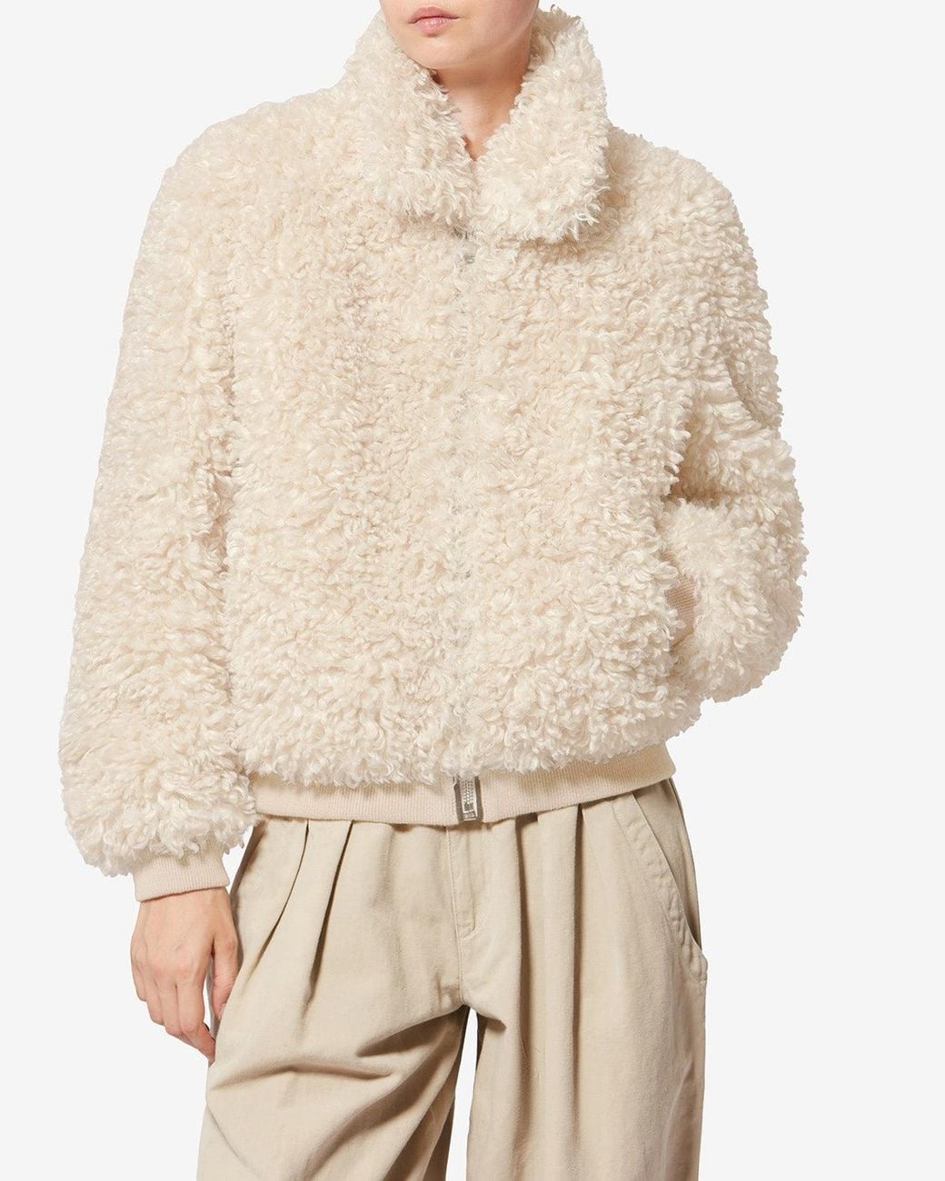 Isabel Marant White Tayma Coat