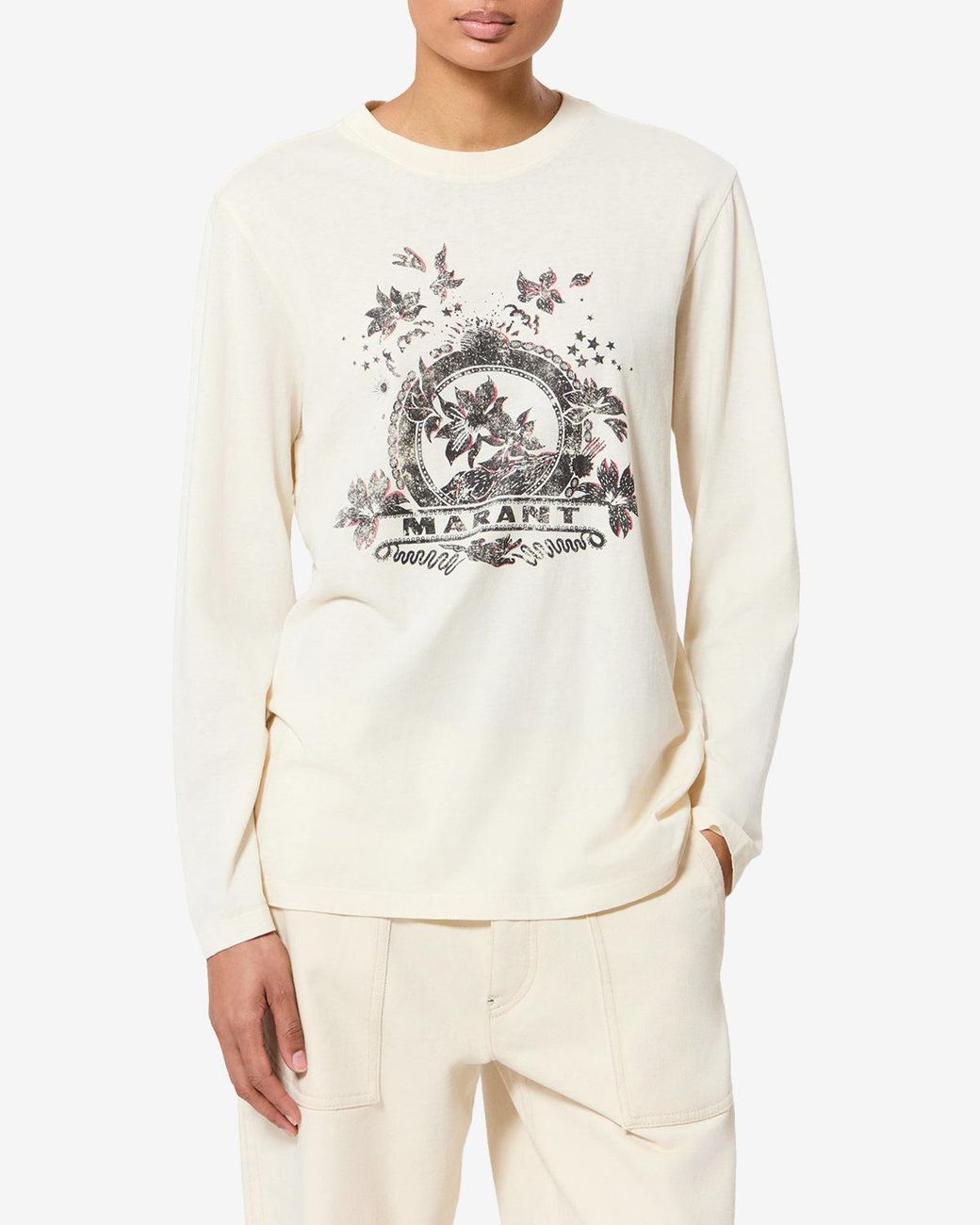Isabel Marant White Martine T-Shirt