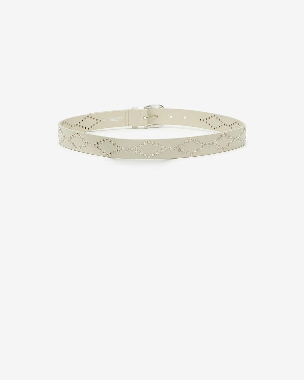 Isabel Marant White Liliana Leather Belt