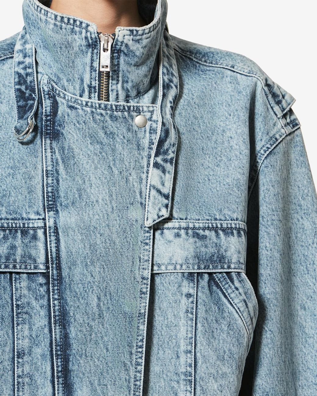 Isabel Marant Blue Joseline Denim Jacket