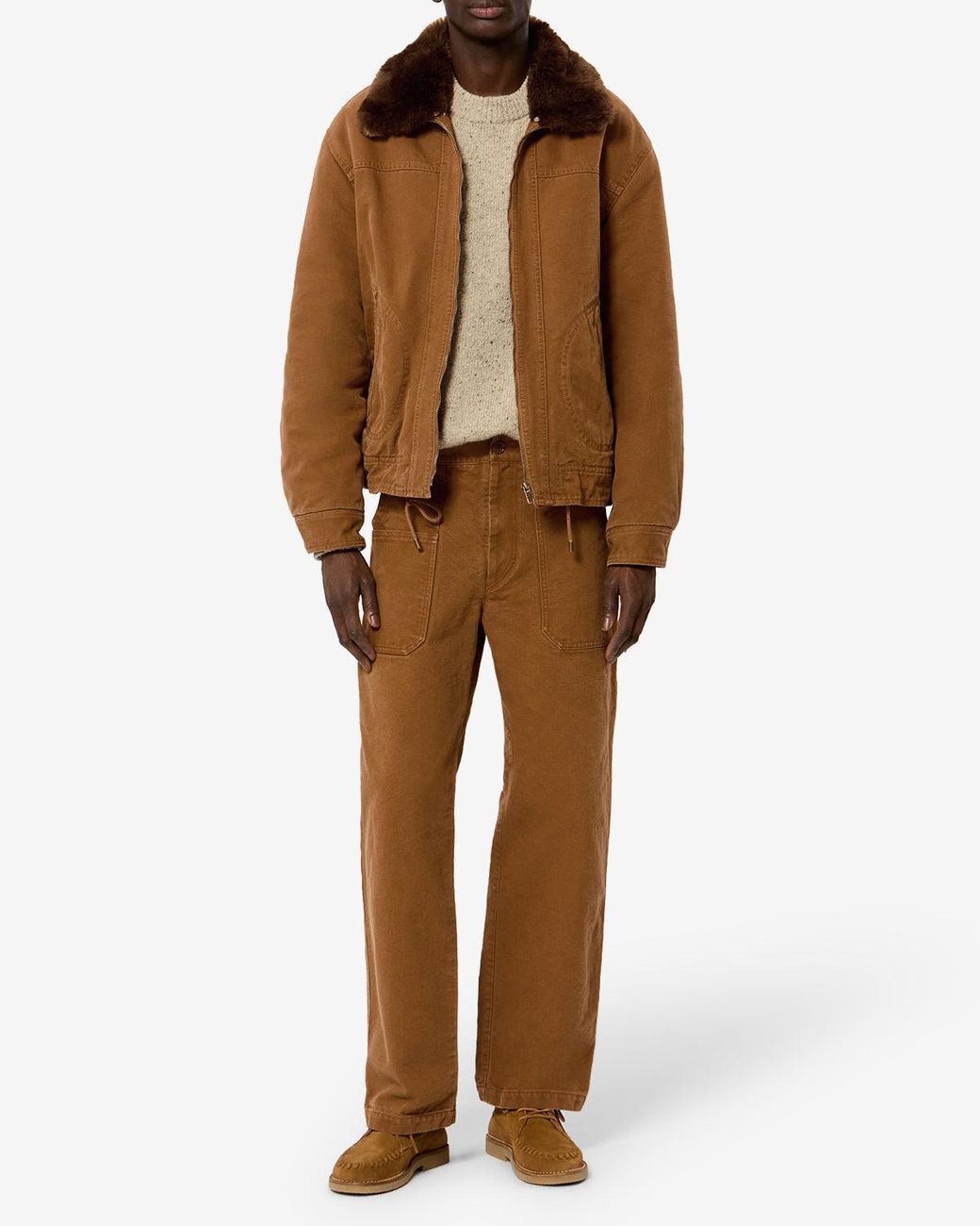 Isabel Marant Brown Amaric Coat for men