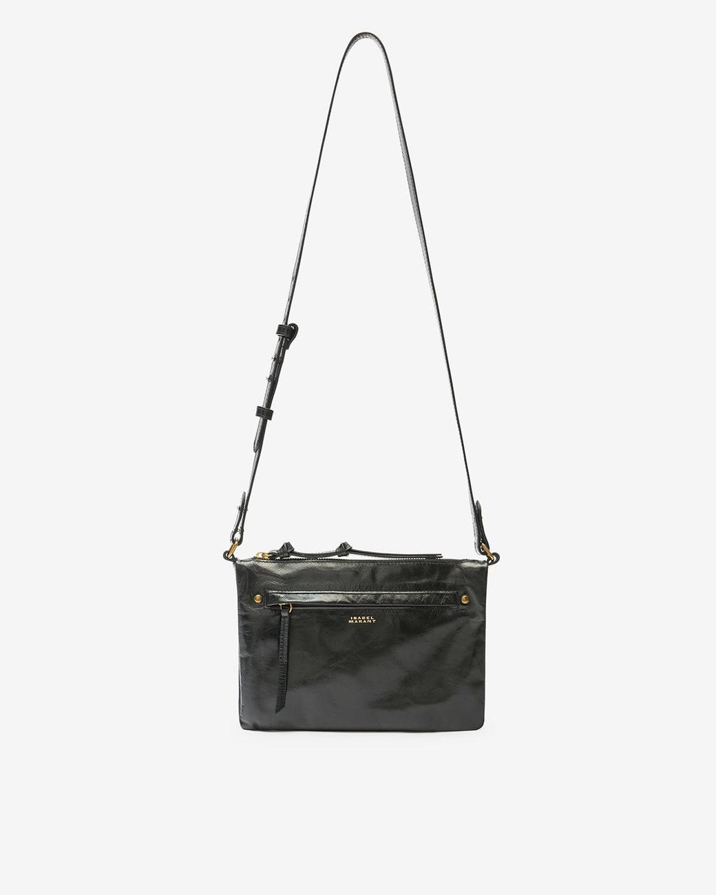 Isabel Marant Black Winna Duo Leather Bag