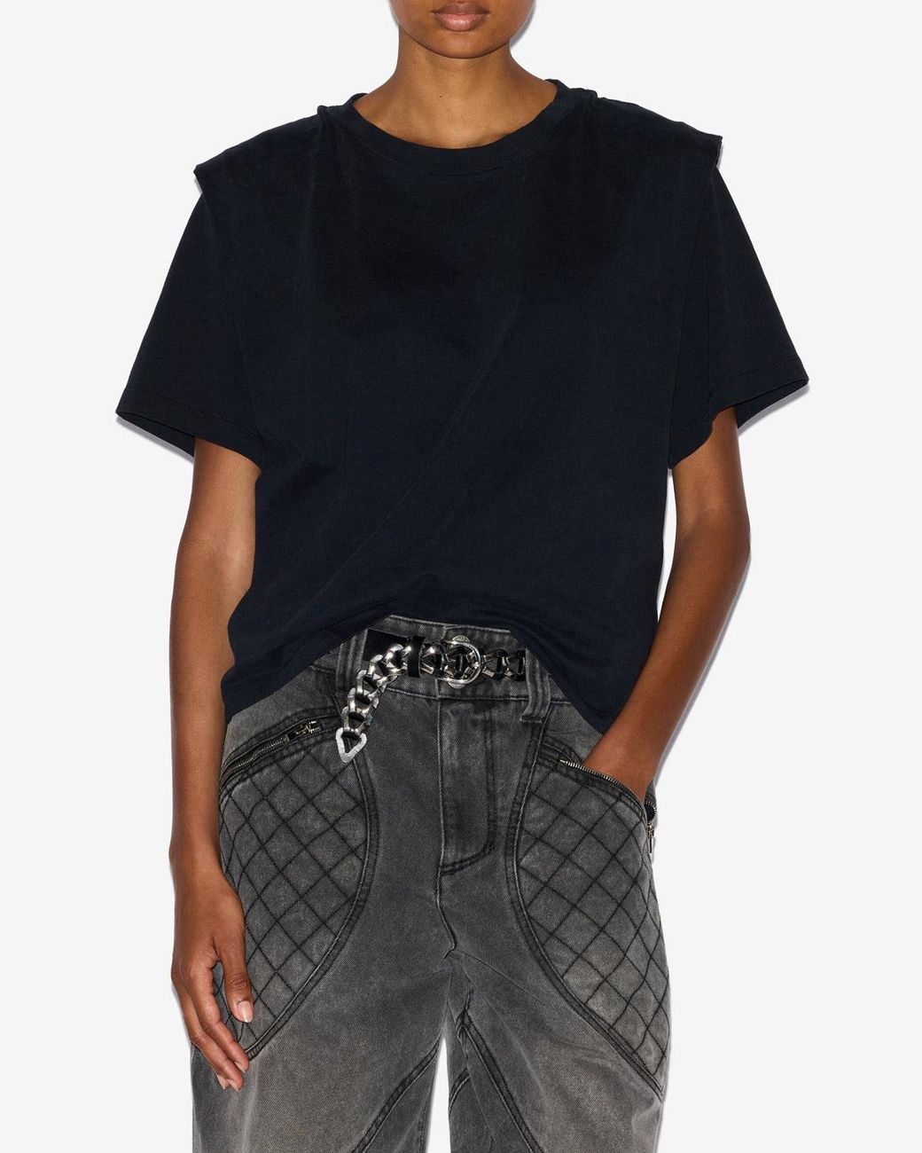 Isabel Marant Black Zelitos T-Shirt