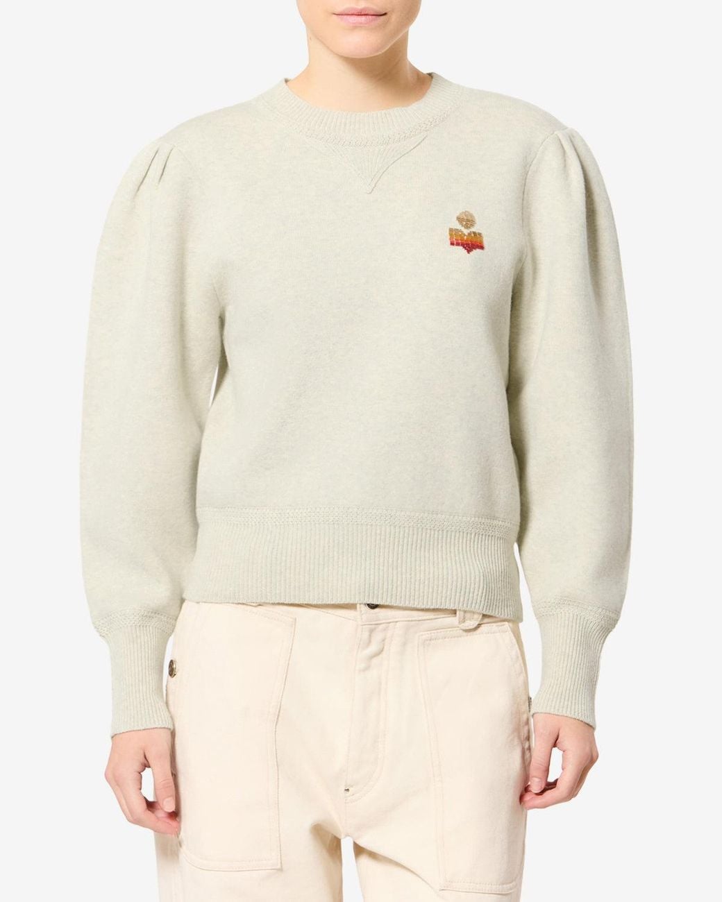 Isabel Marant White Kelaya Sweater