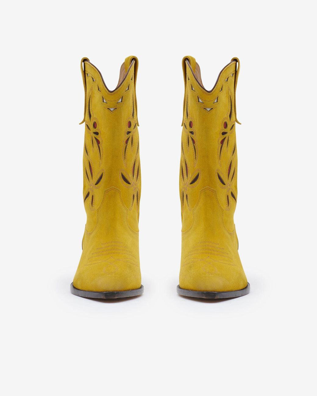 Yellow cowgirl cheap boots