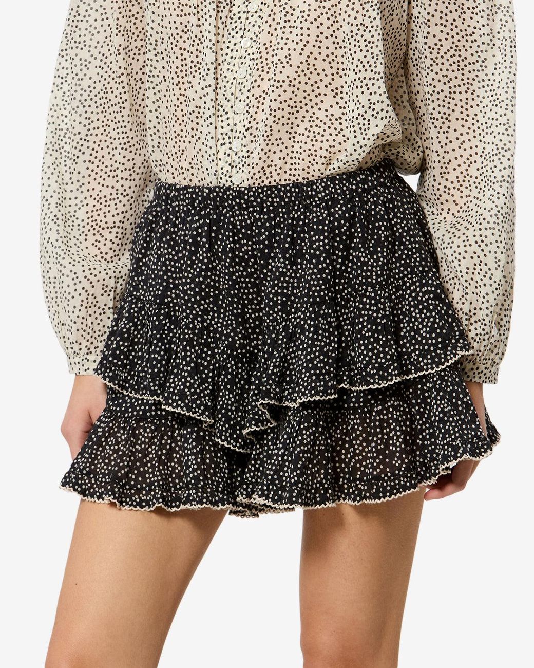 Isabel Marant Black Jocadia Shorts