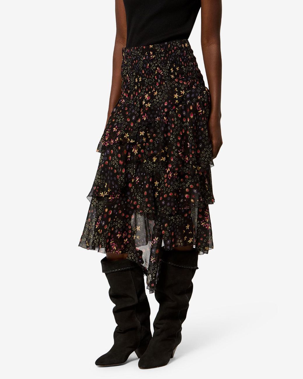 Isabel Marant Black Brigitte Skirt