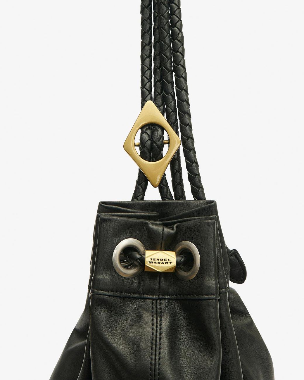 Isabel Marant Black Maia Medium Shoulder Bag