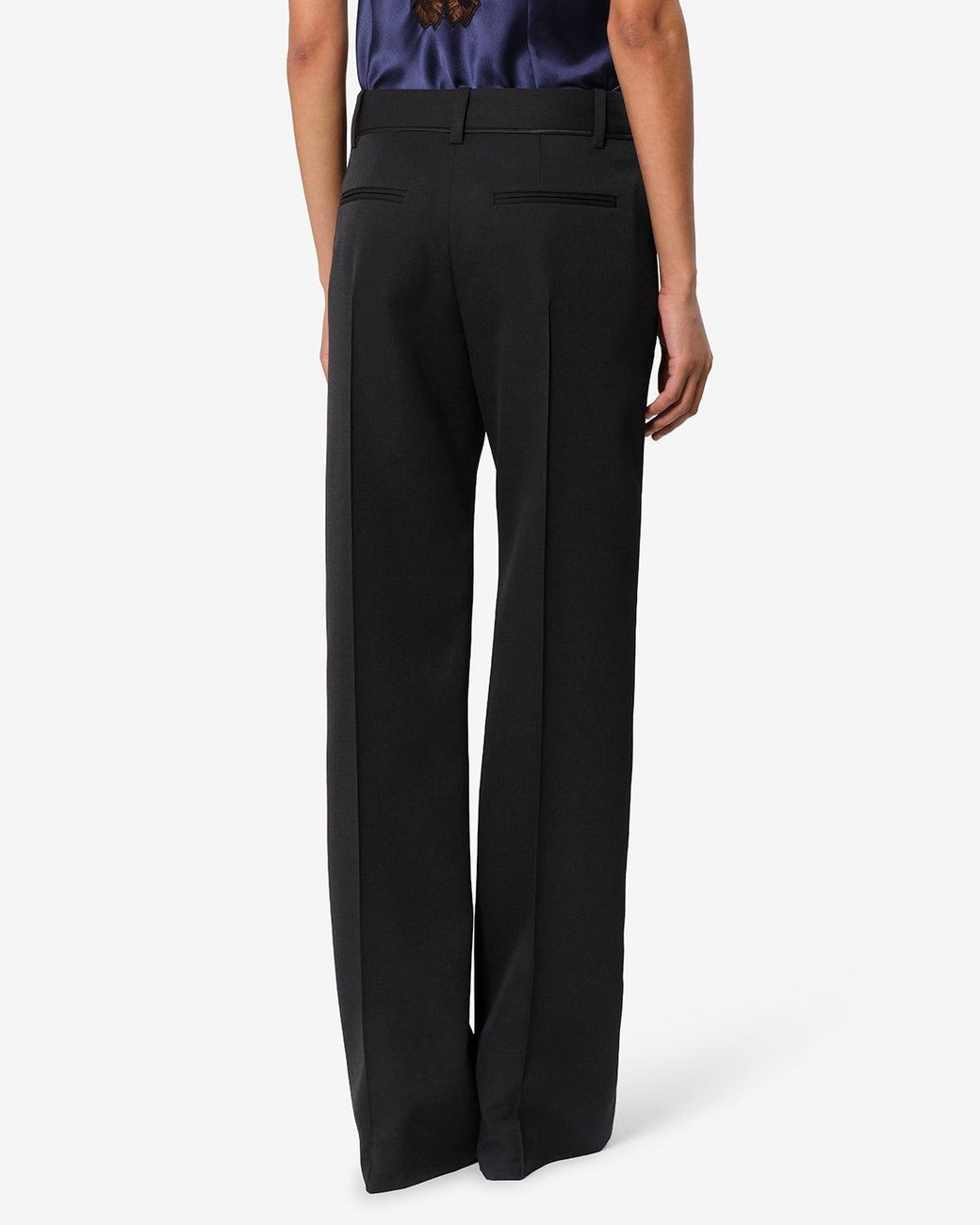 Isabel Marant Black Lusia Wool Pants