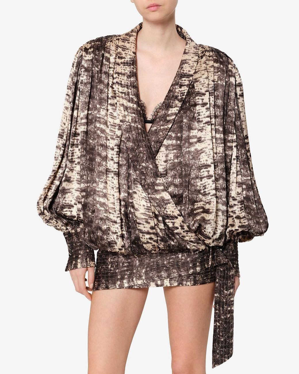 Isabel Marant White Dilja Silk Dress