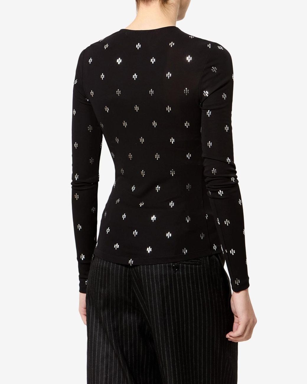 Isabel Marant Black Myza Top
