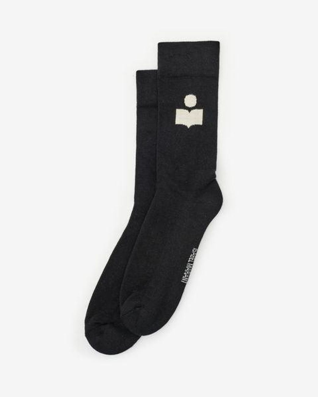 Isabel Marant Black Siloki Socks for men