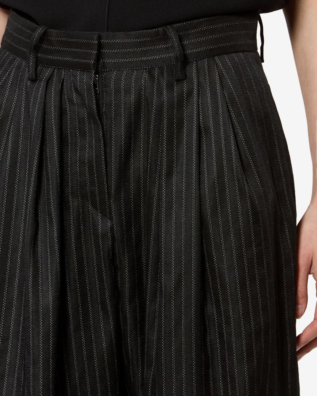 Isabel Marant Black Janice Wool Pants