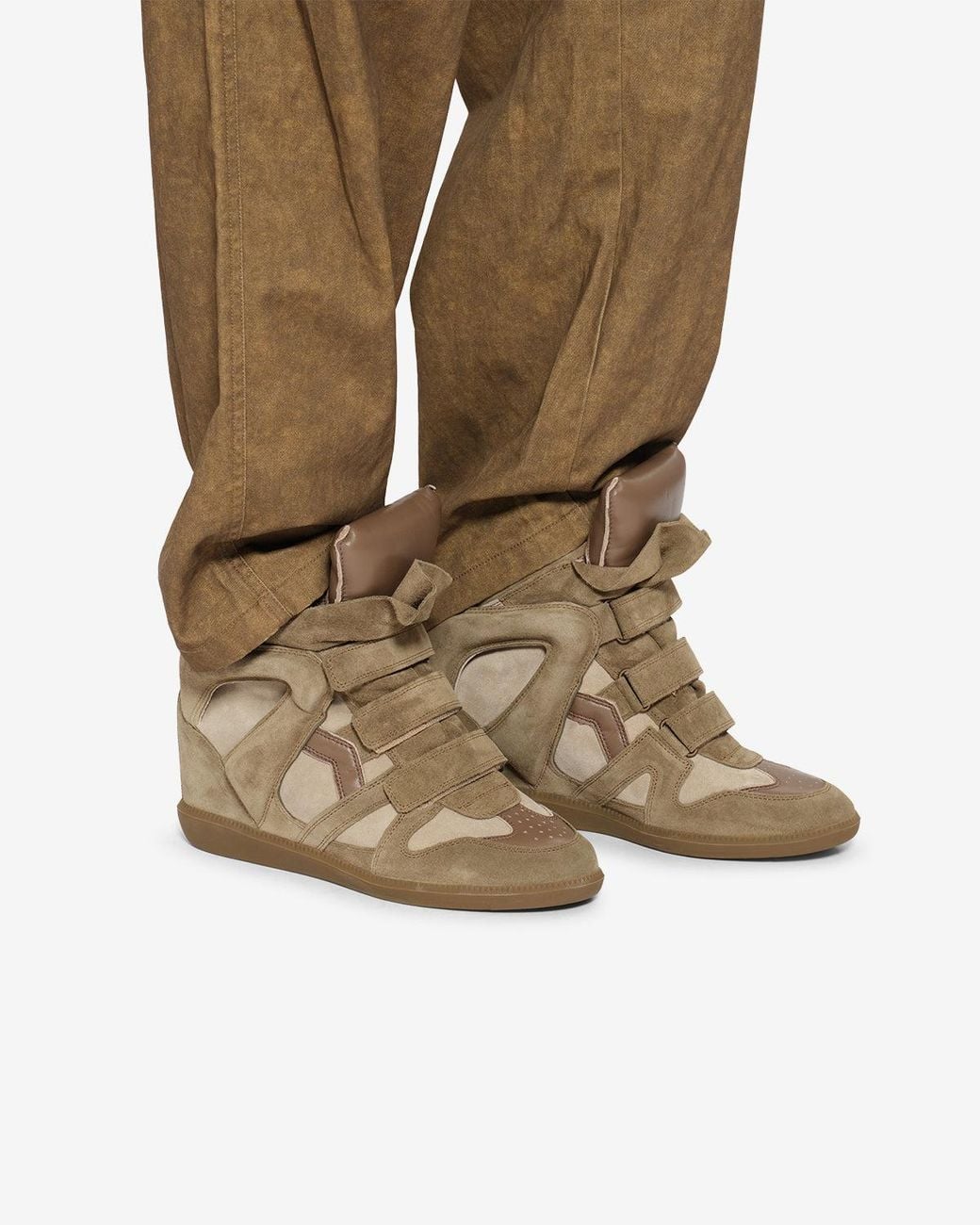 Isabel Marant Green Bekett Sneakers for men