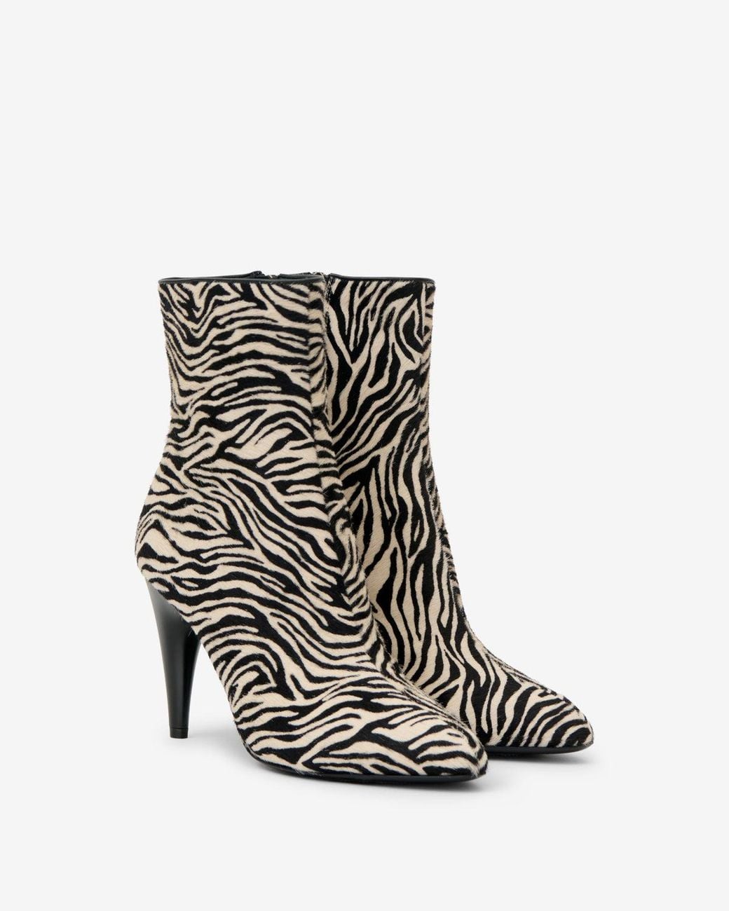 Isabel Marant White Jany Low Ankle Boots