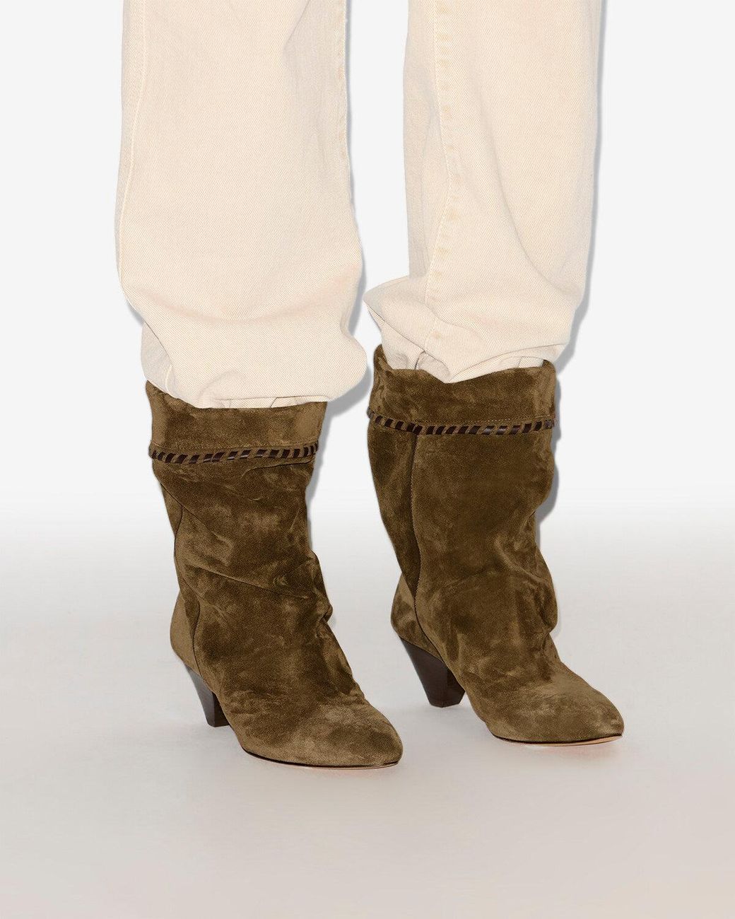 Isabel Marant Natural Dalby Boots