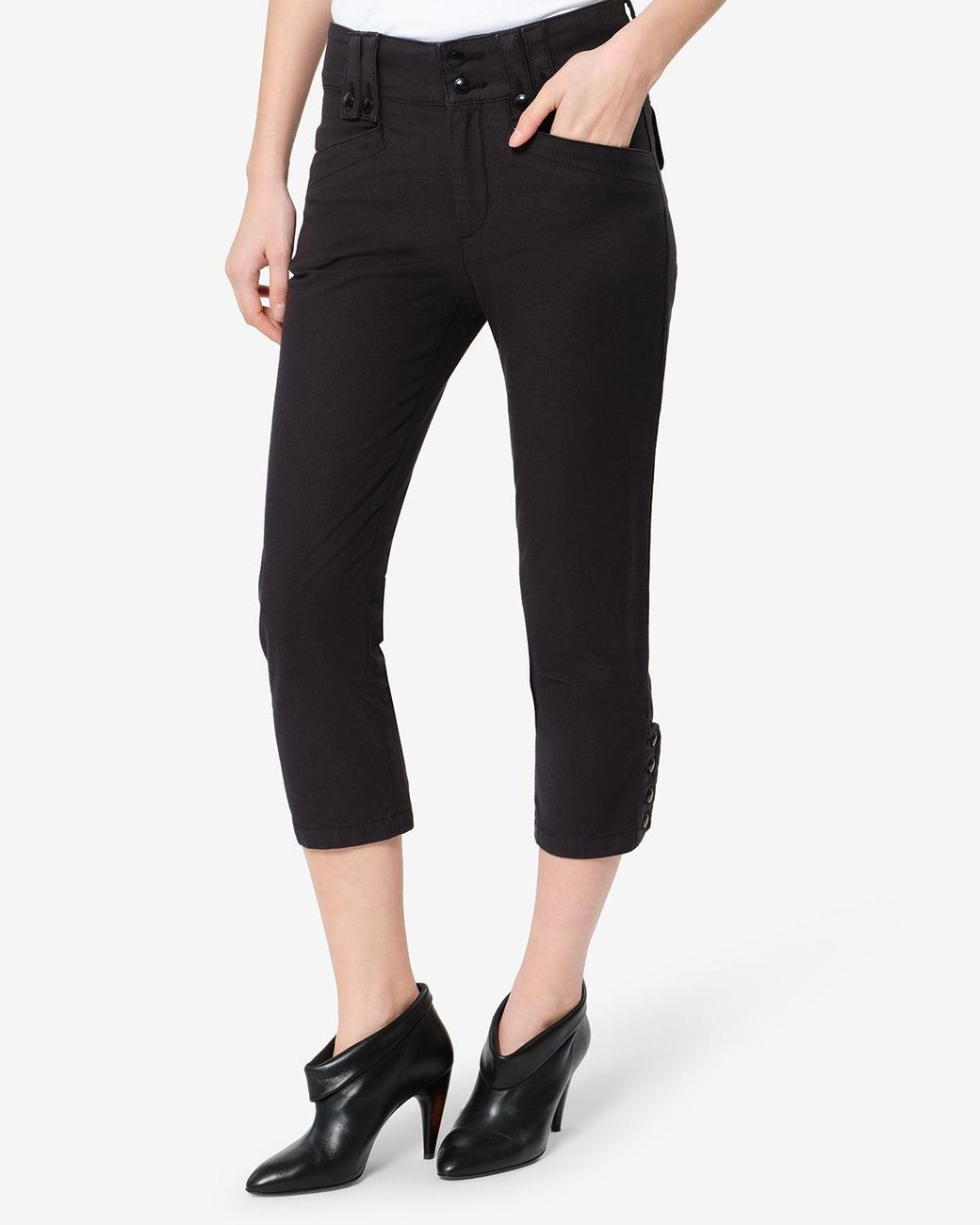 Isabel Marant Black Berna Pants
