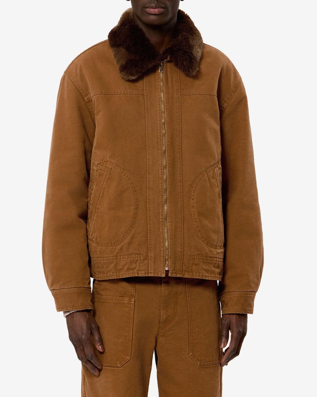 Isabel Marant Brown Amaric Coat for men