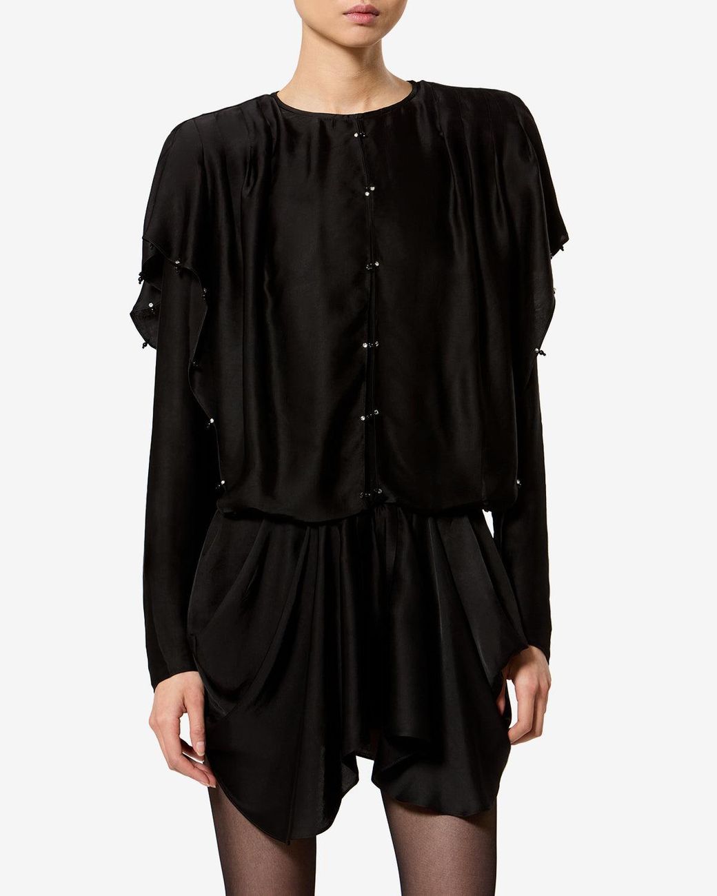 Robe Blissa Isabel Marant en coloris Black
