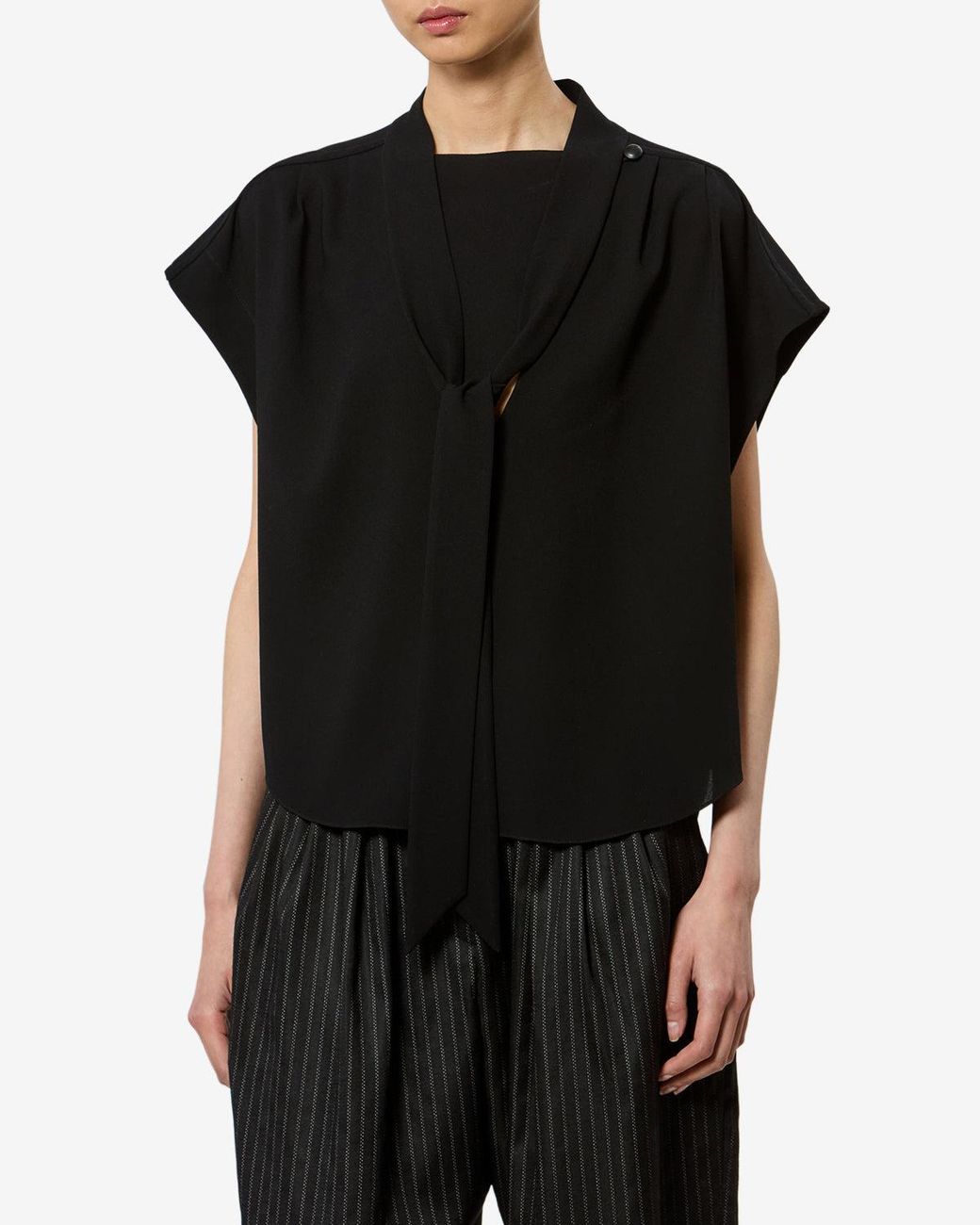 Isabel Marant Black Selene Top