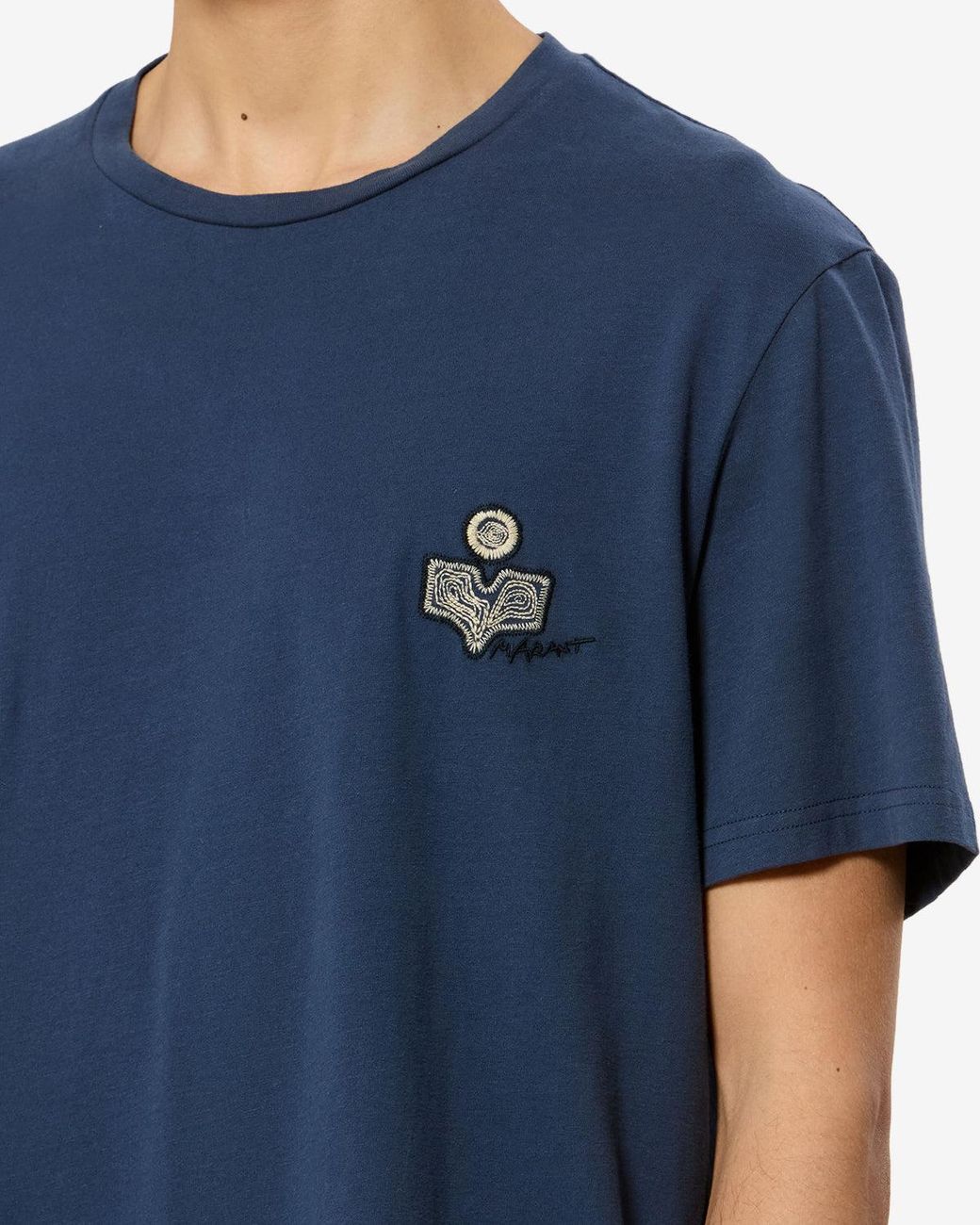 Isabel Marant Blue Honoré T-Shirt for men