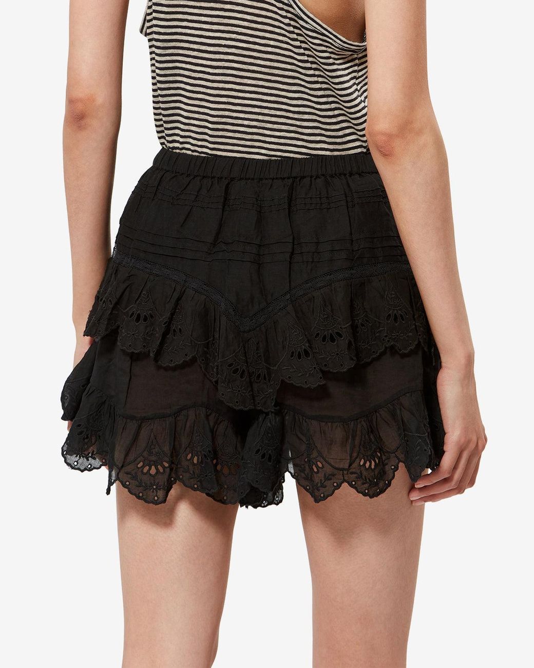 Isabel Marant Black Jocadia Shorts