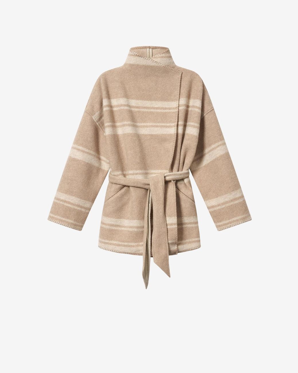 Isabel Marant Natural Brea Coat