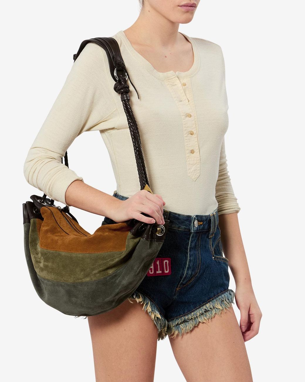Isabel Marant Metallic Maia Medium Bag