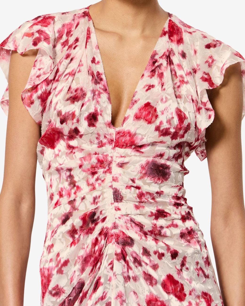 Isabel Marant White Lyndsay Dress