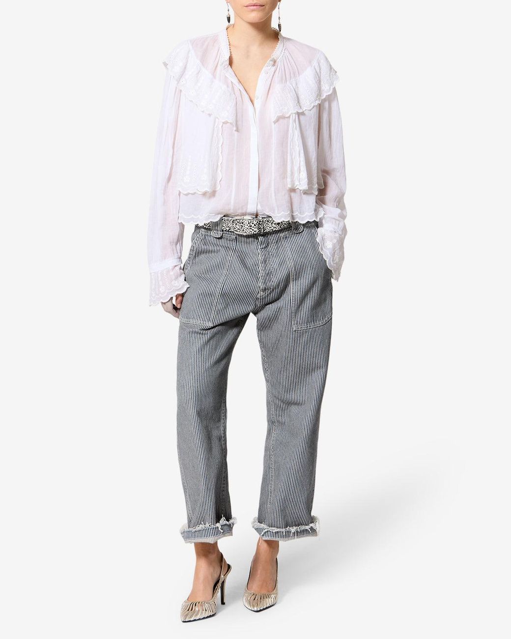 Isabel Marant Gray Ermina Pants