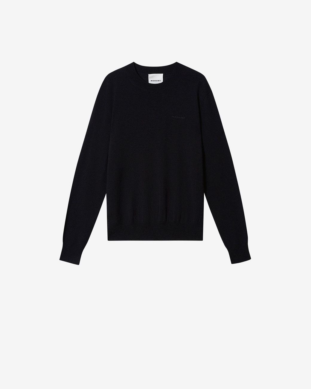 Isabel Marant Black Basile Merinos Wool Sweater for men