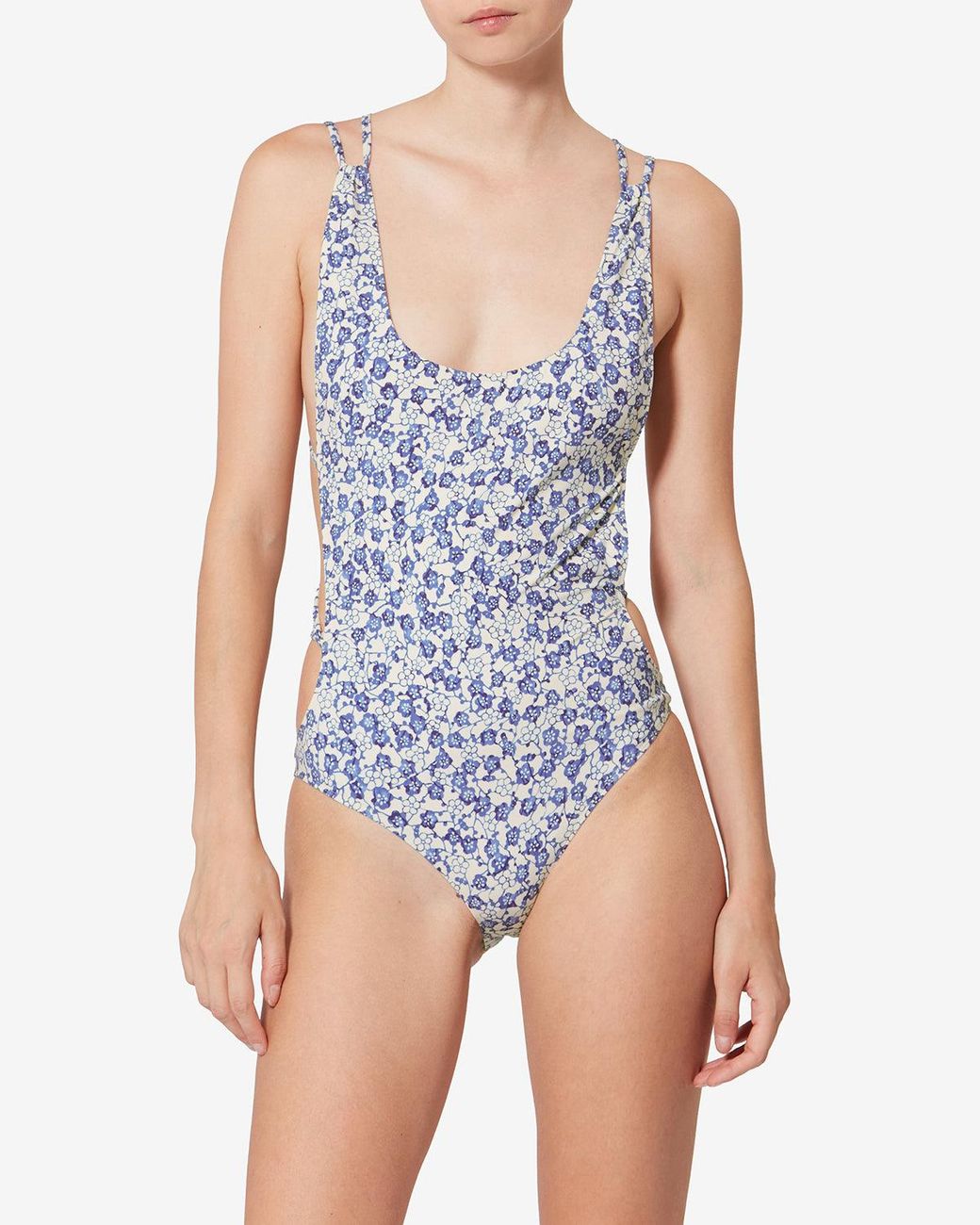 Isabel Marant Blue Tenisia Swimsuit