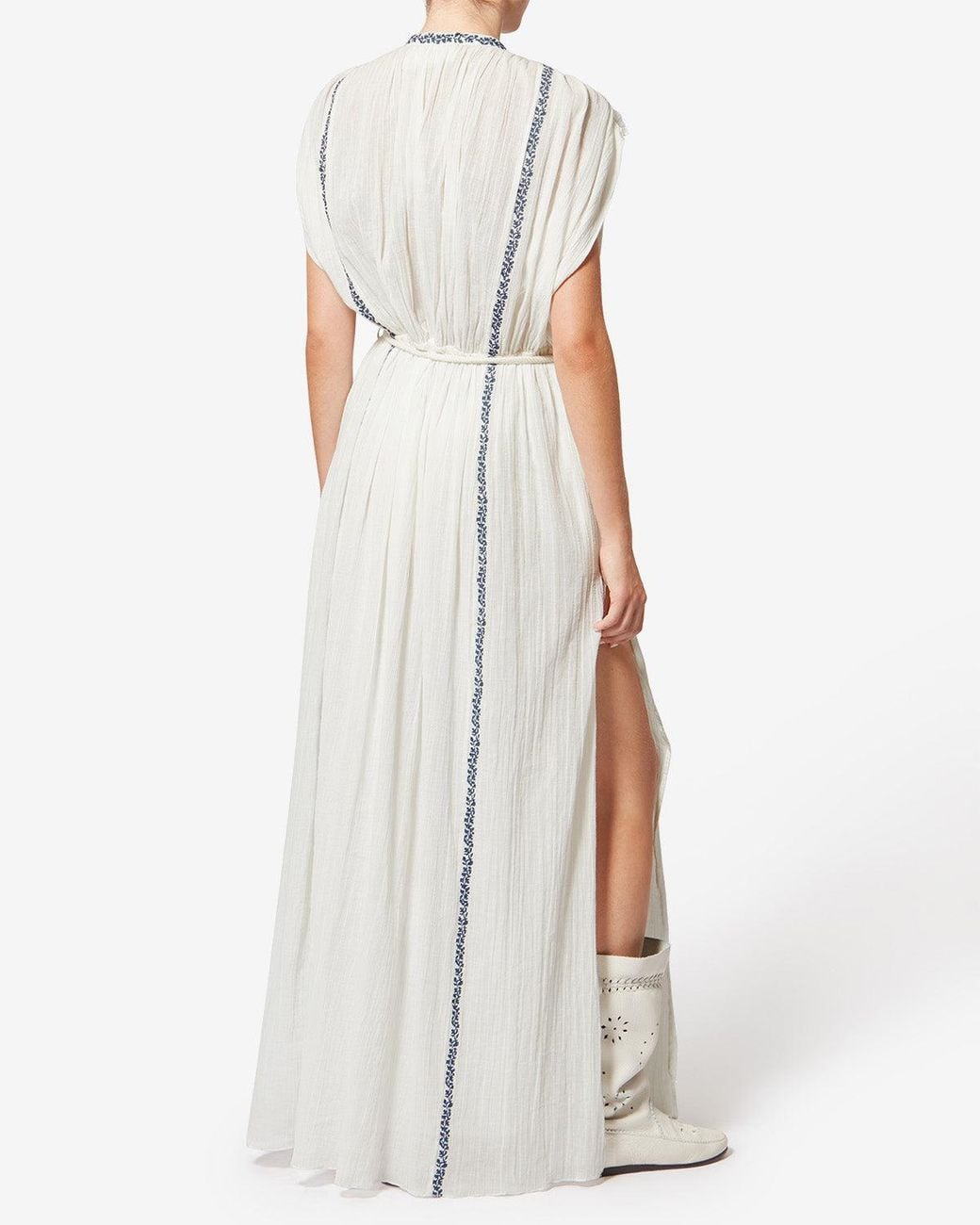 Isabel Marant White Liviane Dress