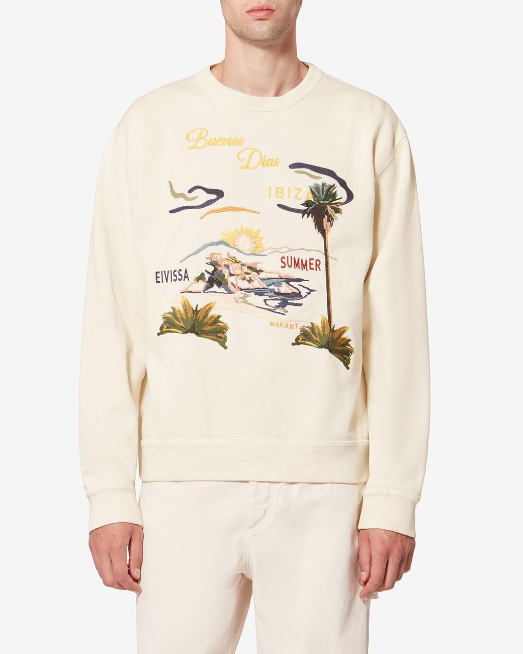 Isabel Marant Natural Mikoy Sweatshirt for men