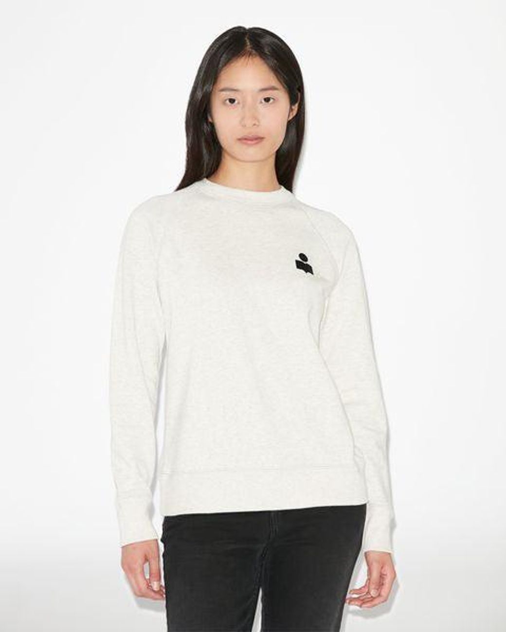 Isabel Marant White Milla Sweatshirt